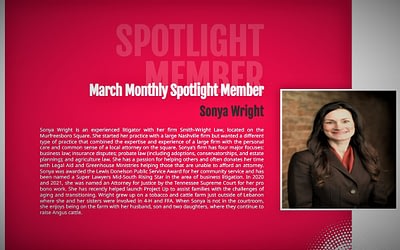 Sonya Wright Honored as Rutherford Cable Member Spotlight